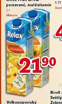 Nápoj Fruit drink Relax