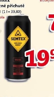 Energetický nápoj Semtex