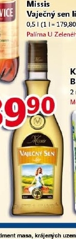 Likéry Vaječný sen Missis
