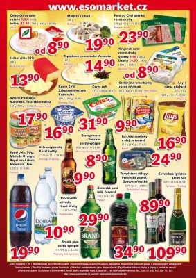 akční leták ESO MARKET 20.12.2017-31.12.2017