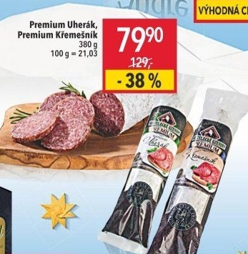 Salám Uherák Premium Kostelecké uzeniny