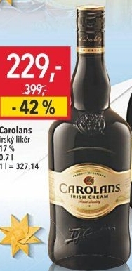 Likér irský Carolans Alied Domecq