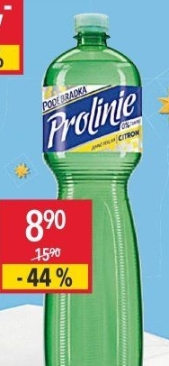 Ochucená voda Poděbradka Prolinie