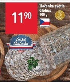 Tlačenka světlá Globus