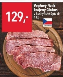 Řízky vepřové Globus