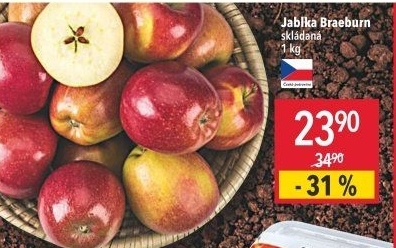 Jablka Braeburn