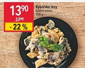 Řezy rybářské Gastro