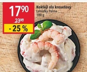 Koktejl a la krevetový Lahůdky Palma
