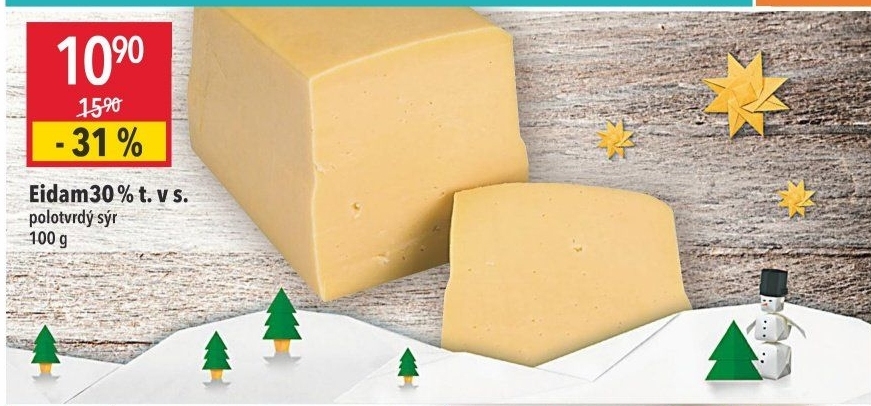Sýr Eidam 30%
