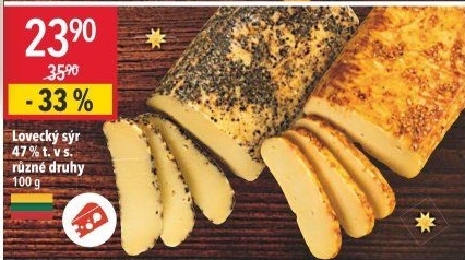 Sýr lovecký uzený