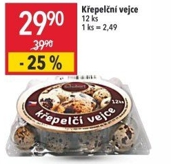 Křepelčí vejce Schubert