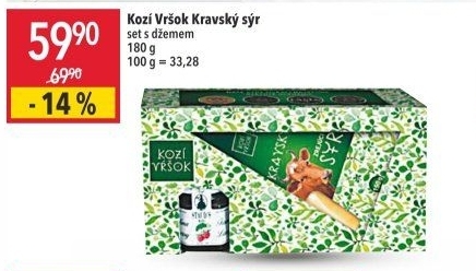 Set sýrů Kozí Vršok