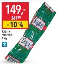 Králík mražený Rabbit