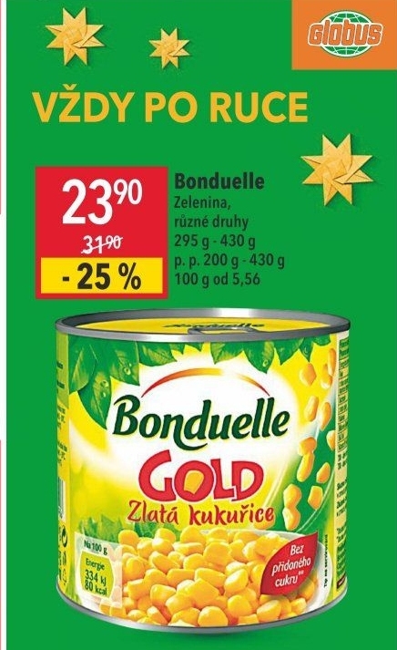 Kukuřice sterilovaná Gold Bonduelle