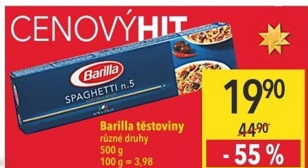 Těstoviny Barilla