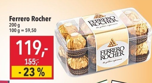 Bonboniéra Rocher Ferrero
