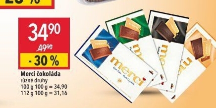 Čokoláda Merci