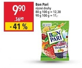 Bonbony Bon Pari Nestlé