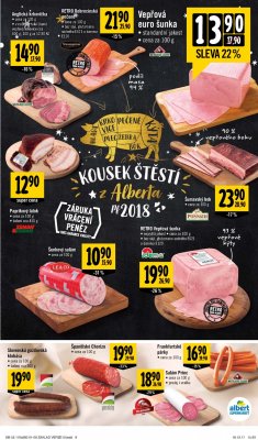 akční leták Albert 27.12.2017-2.1.2018