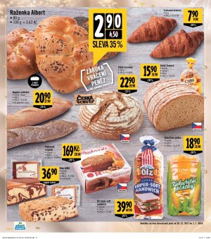 akční leták Albert 28.12.2017-2.1.2018