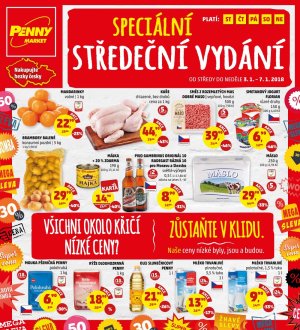 akční leták Penny Market 3.1.2018-7.1.2018