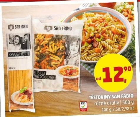 Těstoviny San Fabio