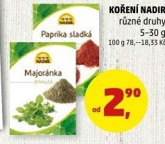 Koření Nadir
