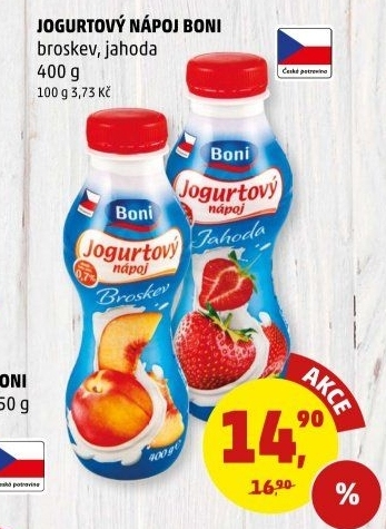 Jogurtový nápoj Boni