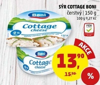 Sýr Cottage Boni - Penny Market akcniletaky.com