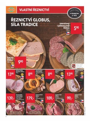 akční leták Globus 4.1.2018-10.1.2018