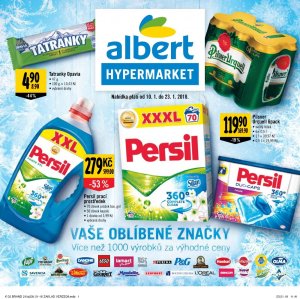 akční leták Albert 10.1.2018-23.1.2018