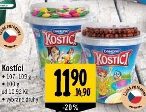 Dezert Kostíci Danone