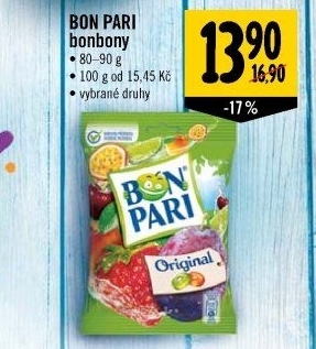 Bonbony Bon Pari Nestlé