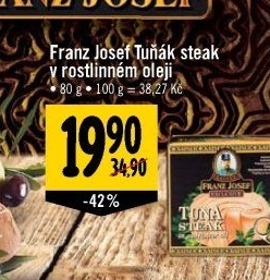 Tuňák steak v oleji Exclusive Franz Josef Kaiser