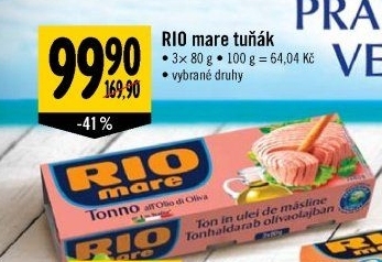 Tuňák Rio Mare