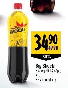 Energetický nápoj Big Shock
