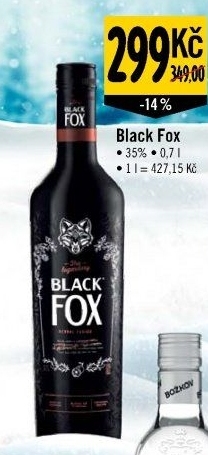 Likér Black Fox