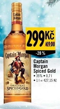 Captain Morgan Spiced Gold