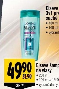 Šampon Elséve L'Oréal