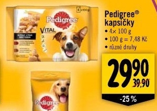 Kapsičky pro psy Pedigree
