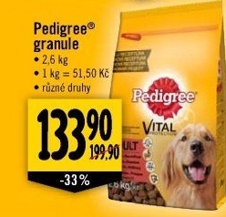 Granule pro psy Pedigree