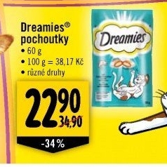 Pamlsky pro kočky Dreamies Whiskas