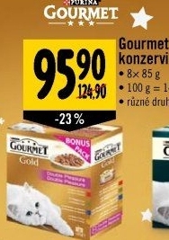 Konzerva pro kočky Gold Gourmet Purina