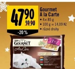 Kapsičky pro kočky A la Carte Gourmet Purina