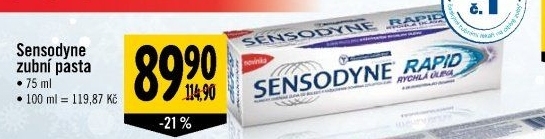 Pasta na zuby Sensodyne