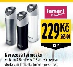 Nerezová termoska Lamart - Albert akcniletaky.com