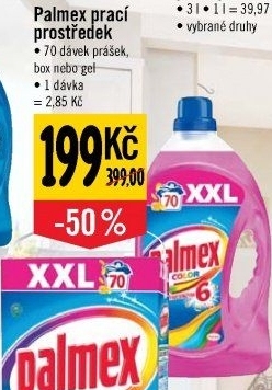 Prací gel Palmex
