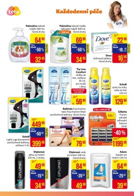 akční leták Teta drogerie 11.1.2018-20.1.2018