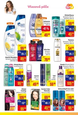 akční leták Teta drogerie 11.1.2018-20.1.2018