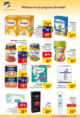 akční leták Teta drogerie 11.1.2018-20.1.2018